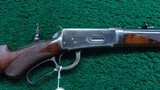 ANTIQUE DELUXE WINCHESTER MODEL 1894 TD RIFLE IN 30 WCF