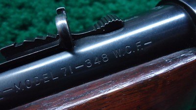 WINCHESTER MODEL 71 STANDARD LEVER ACTION RIFLE IN .348 WCF - Image 6 of 22