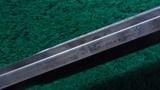 ANTIQUE WINCHESTER MODEL 1886 RIFLE IN VERY SCARCE 50-100-450 CALIBER - 12 of 25