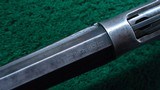 ANTIQUE WINCHESTER MODEL 1886 RIFLE IN VERY SCARCE 50-100-450 CALIBER - 6 of 25