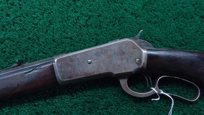 SPECIAL ORDER WINCHESTER 1886 PISTOLGRIP DELUXE RIFLE WITH 30 INCH LIGHTWEIGHT PART OCTAGON BARREL - Image 2 of 25
