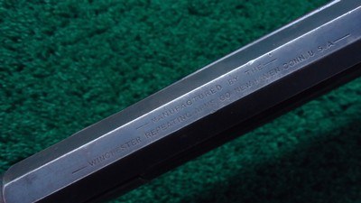 SPECIAL ORDER WINCHESTER 1886 PISTOLGRIP DELUXE RIFLE WITH 30 INCH LIGHTWEIGHT PART OCTAGON BARREL - Image 10 of 25