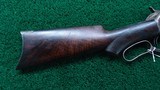 SPECIAL ORDER WINCHESTER 1886 PISTOLGRIP DELUXE RIFLE WITH 30 INCH LIGHTWEIGHT PART OCTAGON BARREL - 23 of 25