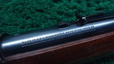 FIRST YEAR PRODUCTION WINCHESTER MODEL 55 TAKE DOWN LEVER ACTION RIFLE IN 30 WCF - 13 of 23