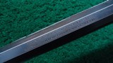 SPECIAL ORDER WINCHESTER THIRD MODEL 1873 RIFLE IN 38 WCF - 12 of 24
