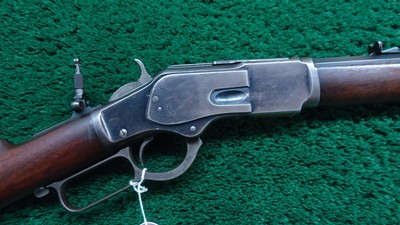 SPECIAL ORDER WINCHESTER THIRD MODEL 1873 RIFLE IN 38 WCF