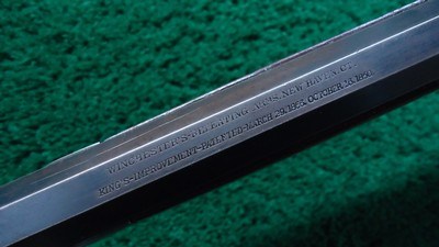 SPECIAL ORDER WINCHESTER THIRD MODEL 1873 RIFLE IN 38 WCF - Image 12 of 24