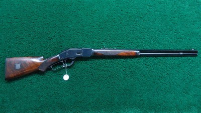 RARE WINCHESTER MODEL 1873 WITH STAINLESS STEEL OCTAGON BARRELIN 38 WCF - Image 24 of 24