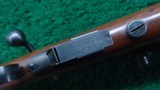 EXPERIMENTAL WINCHESTER MODEL 69 BOLT ACTION RIFLE FOR 22 S, L or LR - 12 of 25