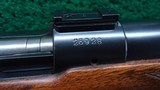 PRE-WWII WINCHESTER MODEL 70 RIFLE CHAMBERED IN 375 H&H MAGNUM - 19 of 25
