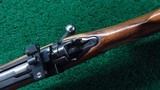 PRE-WWII WINCHESTER MODEL 70 RIFLE CHAMBERED IN 375 H&H MAGNUM - 8 of 25