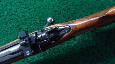 PRE-WWII WINCHESTER MODEL 70 RIFLE CHAMBERED IN 375 H&H MAGNUM - Image 8 of 25