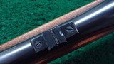 PRE-WWII WINCHESTER MODEL 70 RIFLE CHAMBERED IN 375 H&H MAGNUM - 15 of 25