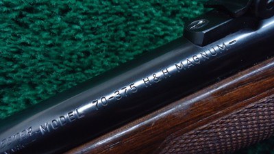 WINCHESTER PRE-64 MODEL 70 IN CALIBER 375 H&H MAGNUM - Image 6 of 21