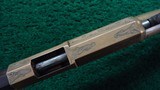 FACTORY ENGRAVED LATE MODEL HENRY RIFLE - 12 of 23