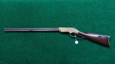 FACTORY ENGRAVED LATE MODEL HENRY RIFLE - Image 22 of 23