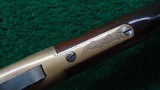 FACTORY ENGRAVED LATE MODEL HENRY RIFLE - 10 of 23