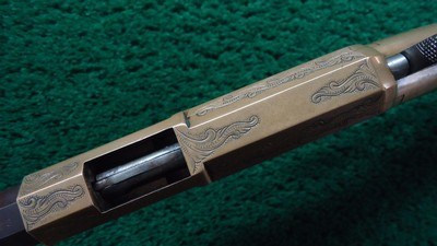 FACTORY ENGRAVED LATE MODEL HENRY RIFLE - Image 12 of 23