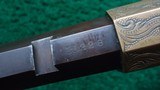 FACTORY ENGRAVED LATE MODEL HENRY RIFLE - 14 of 23