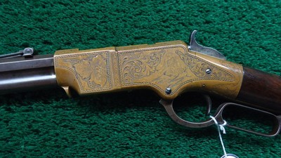 RARE FACTORY ENGRAVED CIVIL WAR HENRY RIFLE - Image 2 of 25