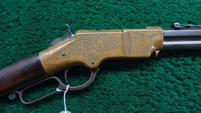RARE FACTORY ENGRAVED CIVIL WAR HENRY RIFLE