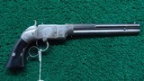 FACTORY ENGRAVED SMITH & WESSON NO. 2 LARGE FRAME PISTOL IN 41 CALIBER - 1 of 22