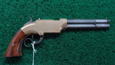 CASED NEW HAVEN ARMS Co VOLCANIC NO. 2 NAVY PISTOL WITH 6 INCH BARREL - Image 2 of 20
