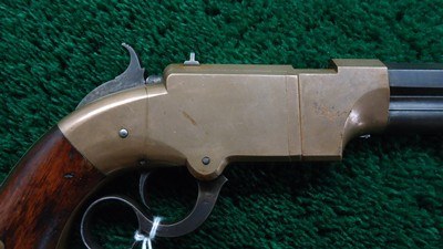 CASED NEW HAVEN ARMS Co VOLCANIC NO. 2 NAVY PISTOL WITH 6 INCH BARREL - Image 7 of 20