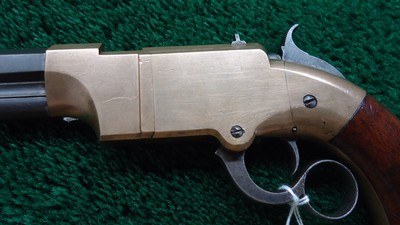 CASED NEW HAVEN ARMS Co VOLCANIC NO. 2 NAVY PISTOL WITH 6 INCH BARREL - Image 9 of 20