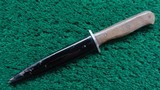 WW1 1914-1918 GERMAN TRENCH KNIFE WITH SCABBARD - 2 of 7