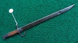 WW2 1930s-1945 JAPANESE ARISAKA TYPE 30 BAYONET WITH SCABBARD - 3 of 13