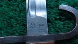 WW2 1930s-1945 JAPANESE ARISAKA TYPE 30 BAYONET WITH SCABBARD - 5 of 13