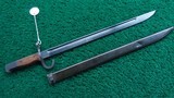 WW2 1930s-1945 JAPANESE ARISAKA TYPE 30 BAYONET WITH SCABBARD - 4 of 13