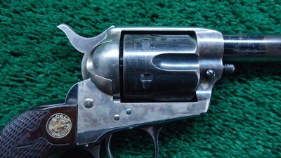 VERY NICE COLT SHERIFFS MODEL IN 45 LC WITH DOCUMENTATION - Image 6 of 22