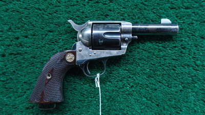 VERY NICE COLT SHERIFFS MODEL IN 45 LC WITH DOCUMENTATION