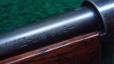 WINCHESTER MODEL 65 RIFLE IN CALIBER 218 BEE - Image 6 of 23