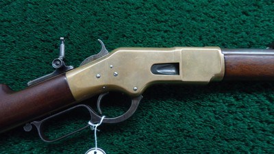 WINCHESTER MODEL 1866 RIFLE WITH SCARCE ROUND BARREL