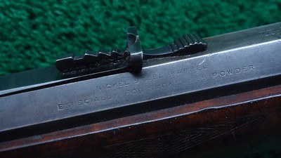 SPECIAL ORDER WINCHESTER MODEL 1894 STRAIGHT STOCK DELUXE RIFLE IN 25-35 WCF - Image 14 of 25