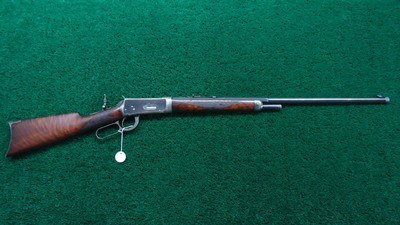 SPECIAL ORDER WINCHESTER MODEL 1894 STRAIGHT STOCK DELUXE RIFLE IN 25-35 WCF - Image 21 of 25