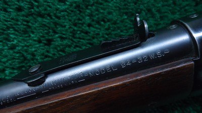 PRE-64 WINCHESTER MODEL 94 CARBINE IN 32 WS - Image 6 of 18
