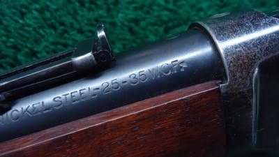 WINCHESTER MODEL 94 EASTERN CARBINE IN SCARCE 25-35 WCF - Image 6 of 20