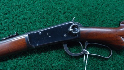 SCARCE WINCHESTER MODEL 94 SRC WITH SPECIAL ORDER PISTOL GRIP STOCK IN 25-35 WCF - Image 2 of 20