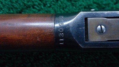 SCARCE WINCHESTER MODEL 94 SRC WITH SPECIAL ORDER PISTOL GRIP STOCK IN 25-35 WCF - Image 15 of 20