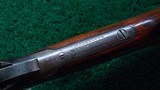 WINCHESTER MODEL 1894 RIFLE WITH PENCIL BARREL IN 30 WCF - 8 of 24