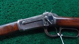 WINCHESTER MODEL 1894 RIFLE WITH PENCIL BARREL IN 30 WCF - 2 of 24