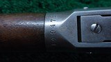 WINCHESTER MODEL 1894 RIFLE WITH PENCIL BARREL IN 30 WCF - 17 of 24