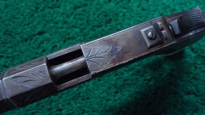 SCARCE ENGRAVED SMITH & WESSON NO. 2 LARGE FRAME PISTOL IN 41 CALIBER WITH IVORY GRIPS - Image 12 of 19