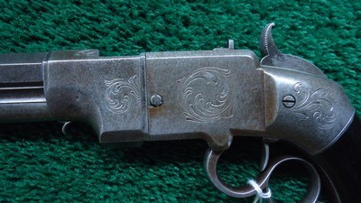 FACTORY ENGRAVED SMITH & WESSON NO. 2 LARGE FRAME PISTOL IN 41 CALIBER - Image 8 of 22