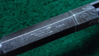 FACTORY ENGRAVED SMITH & WESSON NO. 2 LARGE FRAME PISTOL IN 41 CALIBER - Image 10 of 22