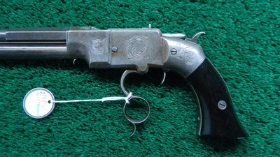 FACTORY ENGRAVED SMITH & WESSON NO. 2 LARGE FRAME PISTOL IN 41 CALIBER - Image 6 of 22
